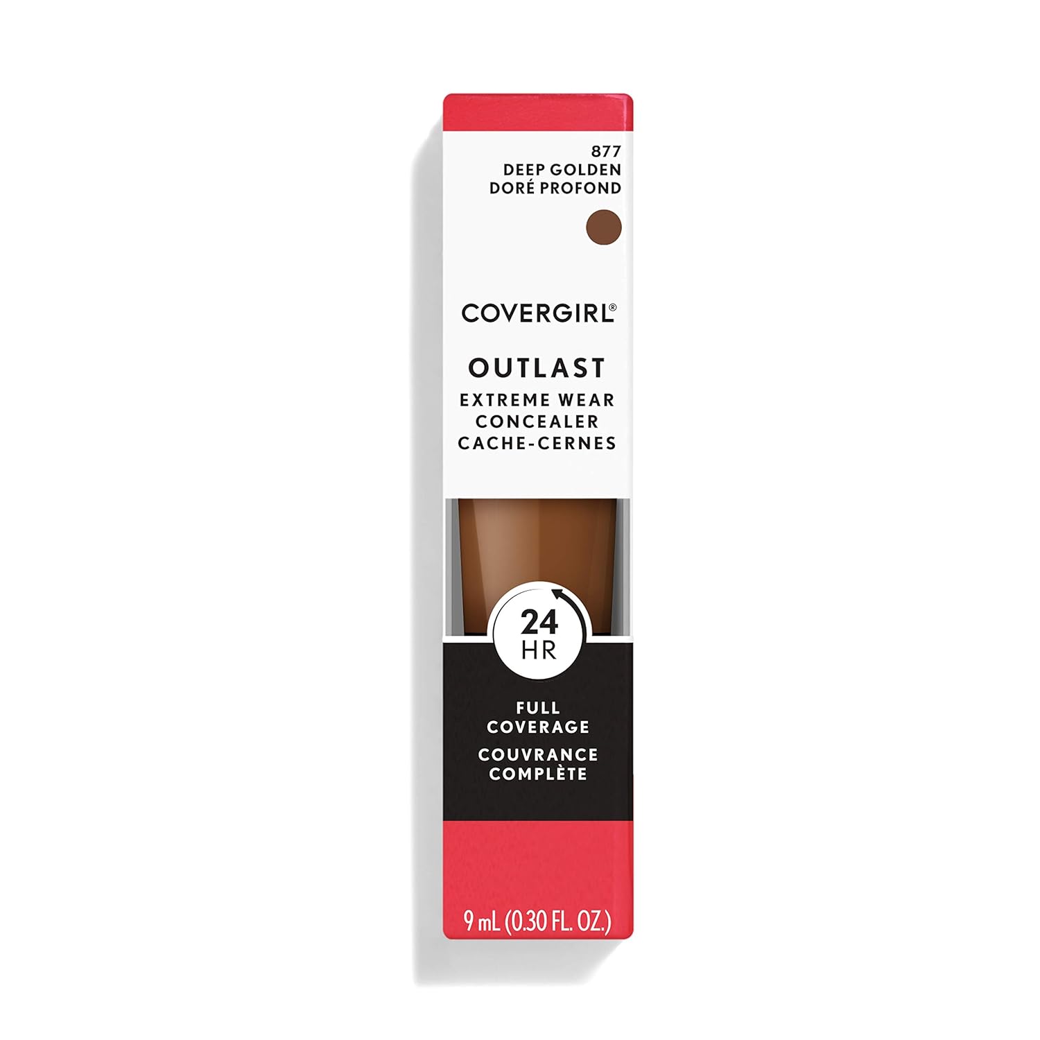 COVERGIRL Outlast Extreme Wear Concealer, Deep Golden 877