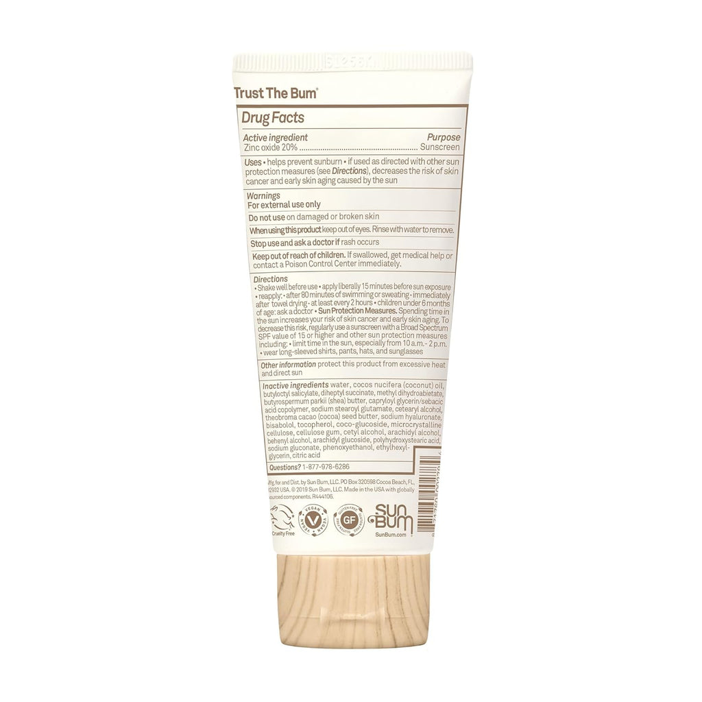 Brand New Sun Bum Baby Bum Mineral 50 Sunscreen Lotion SPF 50 Fragrance Free 3 fl oz